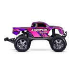 Traxxas 36254-8 Stampede 1:10 2WD Monster-Truck RTR Clipless inkl. Akku+Lader - pink