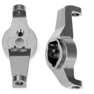 Traxxas 8232A Aluminium Castor Blocks grau links/rechts