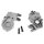 Traxxas 8252A Portal-Gehäuse 6061-T6 Alu innen vorne charcoal-grau links/rechts