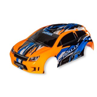 Traxxas 7518-ORNG Latrax Rally Karo orange 1:18