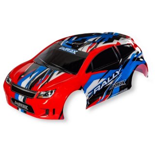 Traxxas 7518-RED Latrax Rally Karo rot 1:18
