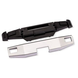 Traxxas 7686 X-Truck BIGFOOT #8 4X4 Bumper chrome vorn + Support