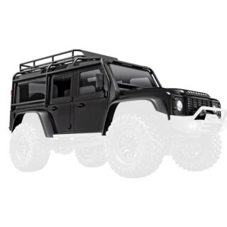 Traxxas 9712-BLK Karosserie TRX-4M Defender schwarz, komplett TRX9712-BLK