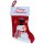 Weihnachtssocken Christmas Stocking Wooly Snowman