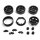 HPI H161114 CC-6 Beadlock Wheel 1.3in schwarz 4pcs
