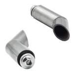 thicon 50543 1:14 Auspuff-Endrohr gewinkelt aus Edelstahl