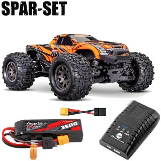Traxxas 107154-1 MINI-MAXX 4WD BL-2S clipless Brushless HD orange - 2S Set