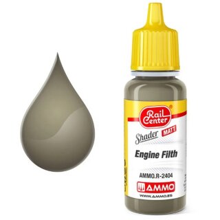 AMMO 4602404 Rail Center Motorschmutz, matt, Shader