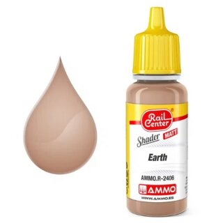 AMMO 4602406 Rail Center Erde, matt, Shader