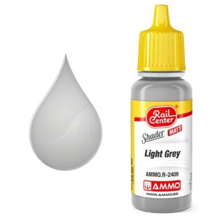 AMMO 4602409 Rail Center Hellgrau, matt, Shader