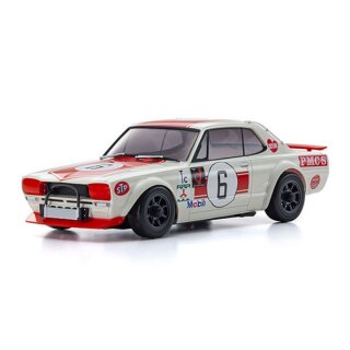 Kyosho K.MZP472R Autoscale Mini-Z Skyline 2000GT-R KPCG10 Racing72 Red No.6 (MA020)