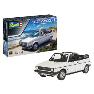 *B-Ware*Revell 05636 1:24 Geschenkset "50 Years of the VW Golf 1" mit Basiszubehör