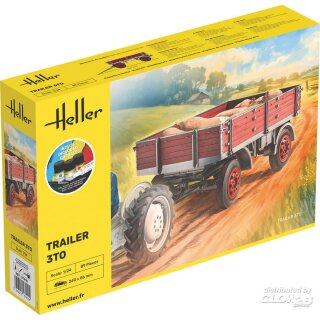 Heller 57410 STARTER KIT Trailer 3to 1:24