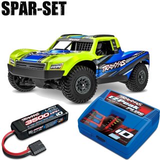 Traxxas 108164-1 MINI-Slash 4WD Short-Course 2S brushless 2,4GHz - Akku Lader Set