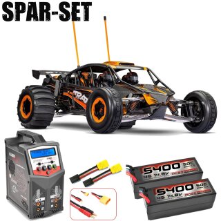 Traxxas 109076-4 FUNCO Sand Car RWD 8S VXL 1:6 RTR Brushless - 8S Starter Set