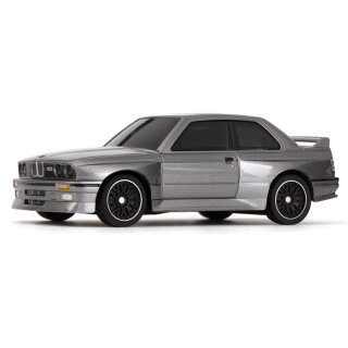 HPI H160991 nano-TTR 1989 BMW M3 Ravaglia silber RTR 1:64