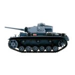 Torro 14312-GY 1:16 RC PzKpfw III Ausf. L grau BB+IR Metallketten