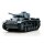 Torro 14312-GY 1:16 RC PzKpfw III Ausf. L grau BB+IR Metallketten