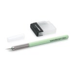 Tamiya 69947 Bastel-Messer m. 25 Klingen Mint-Grün...