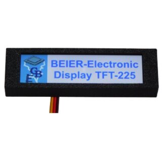 Beier TFT-225 Vollfarb-Display Diagonale 2,25 Zoll / Displayfläche 55 x 15 mm