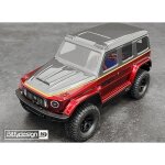 BittyDesign BDTRX-18W464 W464 1:18 Clear Body TRX-4M Pre-cut