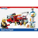 BlueBrixx 107161 Stadtfeuerwehr: Flughafenfeuerwehr...