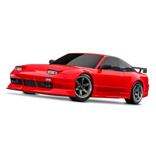 Traxxas 105247-4 4-TEC Nissan 240SX 1:10 Drift RTR Clipless Rot
