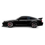 Traxxas 105247-4 4-TEC Nissan 240SX 1:10 Drift RTR Clipless Schwarz