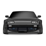 Traxxas 105247-4 4-TEC Nissan 240SX 1:10 Drift RTR Clipless Schwarz
