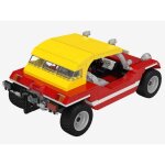 BlueBrixx 108384 Roter Buggy mit gelbem Dach Teileanzahl: 712