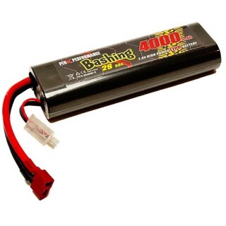 Pink Perfromance PP3-2S4000-D Bashing LiPo Akku 2S 7.4V 4000mAh 50C Deans Plug