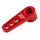 mobo-racing Alu-Servoarm 25T Servohorn 25 Zähne z.B. für Savöx - rot