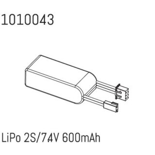 Hobby Plus HBP240063 LiPo Akku 2S/7.4V 600mAh