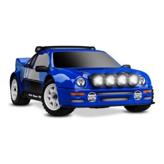 Traxxas 108046-1-BLUE MINI-Rally 4WD VXL-3S brushless 2,4GHz HD Ford RS200 Blau
