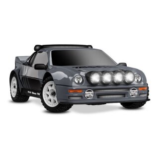 Traxxas 108046-1-GRAY MINI-Rally 4WD VXL-3S brushless 2,4GHz HD Ford RS200 Grau