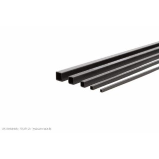 Aeronaut 775375 CfK-Vierkantrohr 10,0/8,5x1000 mm