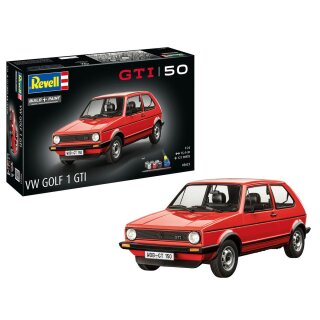 Revell 05623 1:24 50 Jahre VW Golf 1 GTi mit Basiszubehör