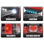 Ishima Racing ISH-001-016 1:20 Crawler "Peak Hunter" 4WD brushed RTR rot