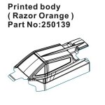 Hobby Plus HBP250139 Speck-B Printed Lexan Body - razor...