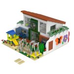 BlueBrixx 107857 Kindergarten mit Spielplatz Teileanzahl:...