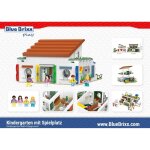 BlueBrixx 107857 Kindergarten mit Spielplatz Teileanzahl: 1596