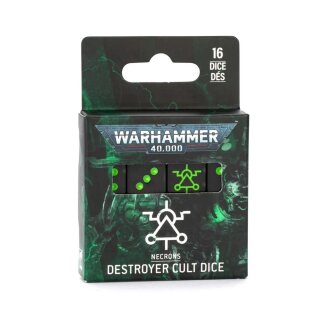 Warhammer 40000 49-47 Destruktorkult Würfelset 99220110004