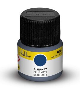 Heller 9025 Acrylic Colour 025 Blue Matt 12ml
