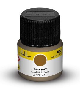 Heller 9062 Acrylic Colour 062 Leather Matt 12ml