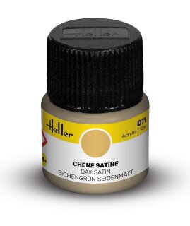 Heller 9071 Acrylic Colour 071 Oak Satin 12ml