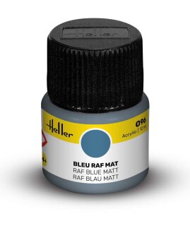Heller 9096 Acrylic Colour 096 Raf Blue Matt 12ml