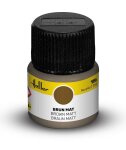 Heller 9186 Acrylic Colour 186 Brown Matt 12ml