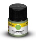 Heller 9325 Acrylic Colour 325 Green Transparent 12ml