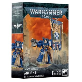 Warhammer 40000 48-104 Space Marines: Standartentrager In Terminatorrüstung