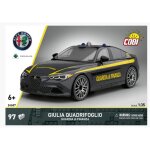 COBI 24657 Giulia Quadrifoglio Carabinieri - 1:35 - Blockmodell - 97 Bausteine